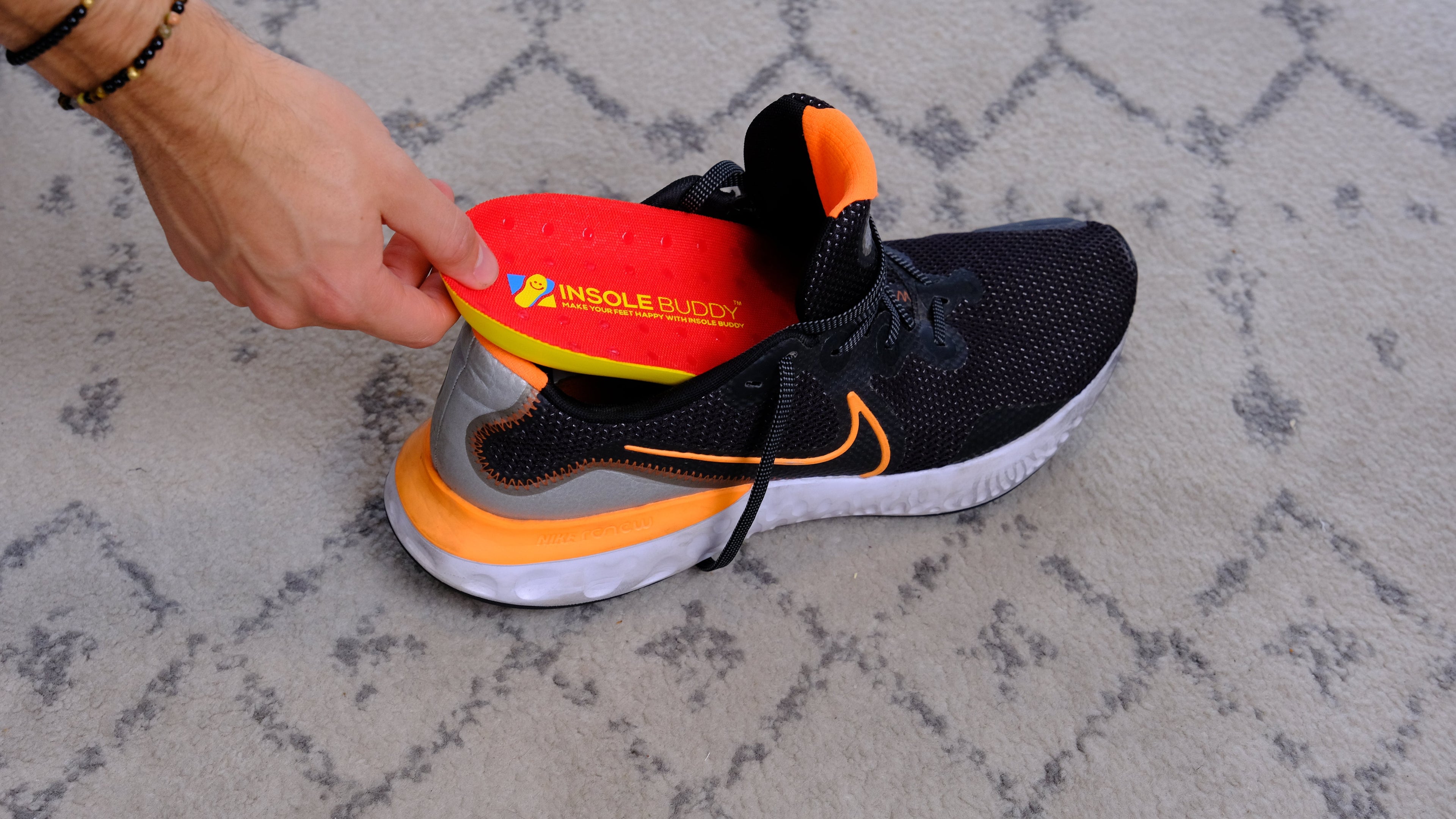 PLANTAR FASCIITIS Experience Next-Level Cushioning with Microbead Technology