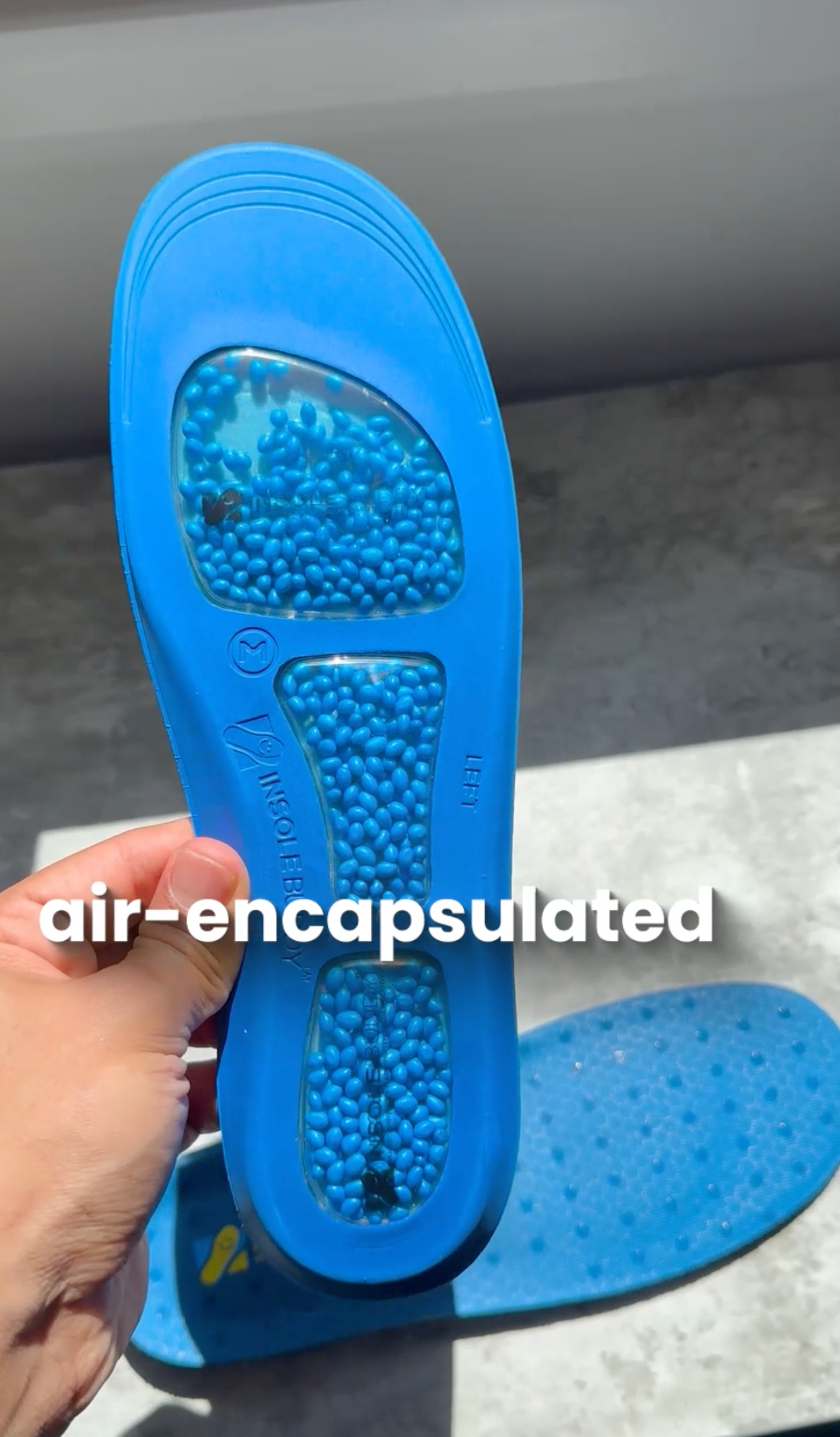 Comfort with Air - Encapsulated Microbeads